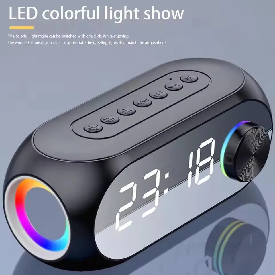 Smart Bluetooth LED Alarm Clock — Wireless Speaker with LED Display